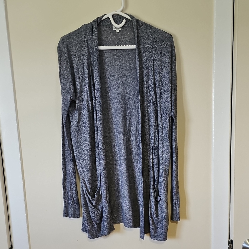 $2 Kismet Blue Drapey Knit Cardigan With Pockets